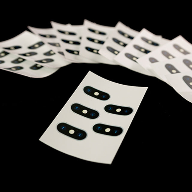 16 autocolantes para câmaras (iPhone X, 13/14 e Pro)